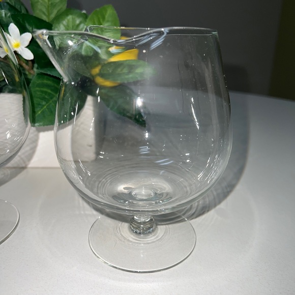 Vintage Lightweight Brandy Snifter with Pour Spout ~ Set Of 3. - Picture 3 of 12